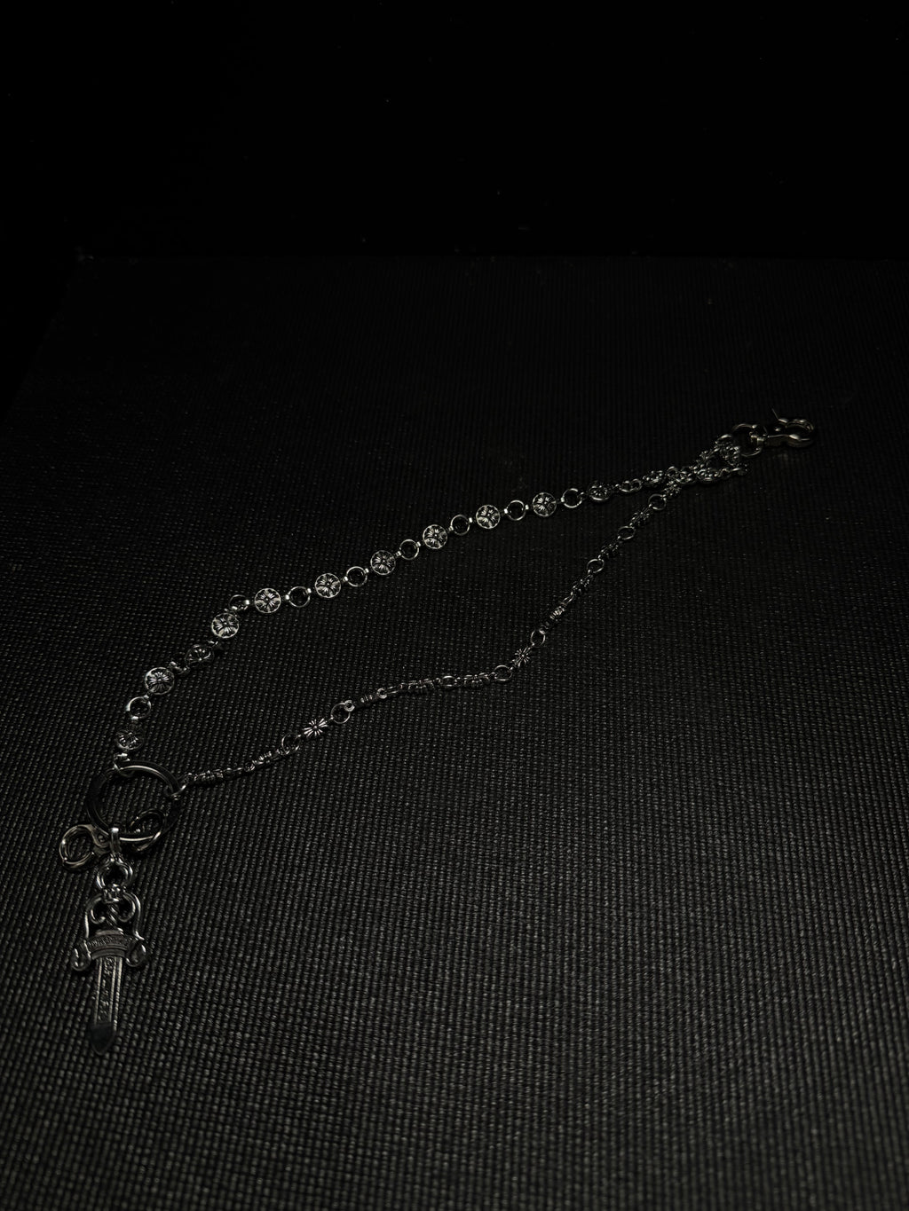 CHROME HEARTS cadena para pantalon