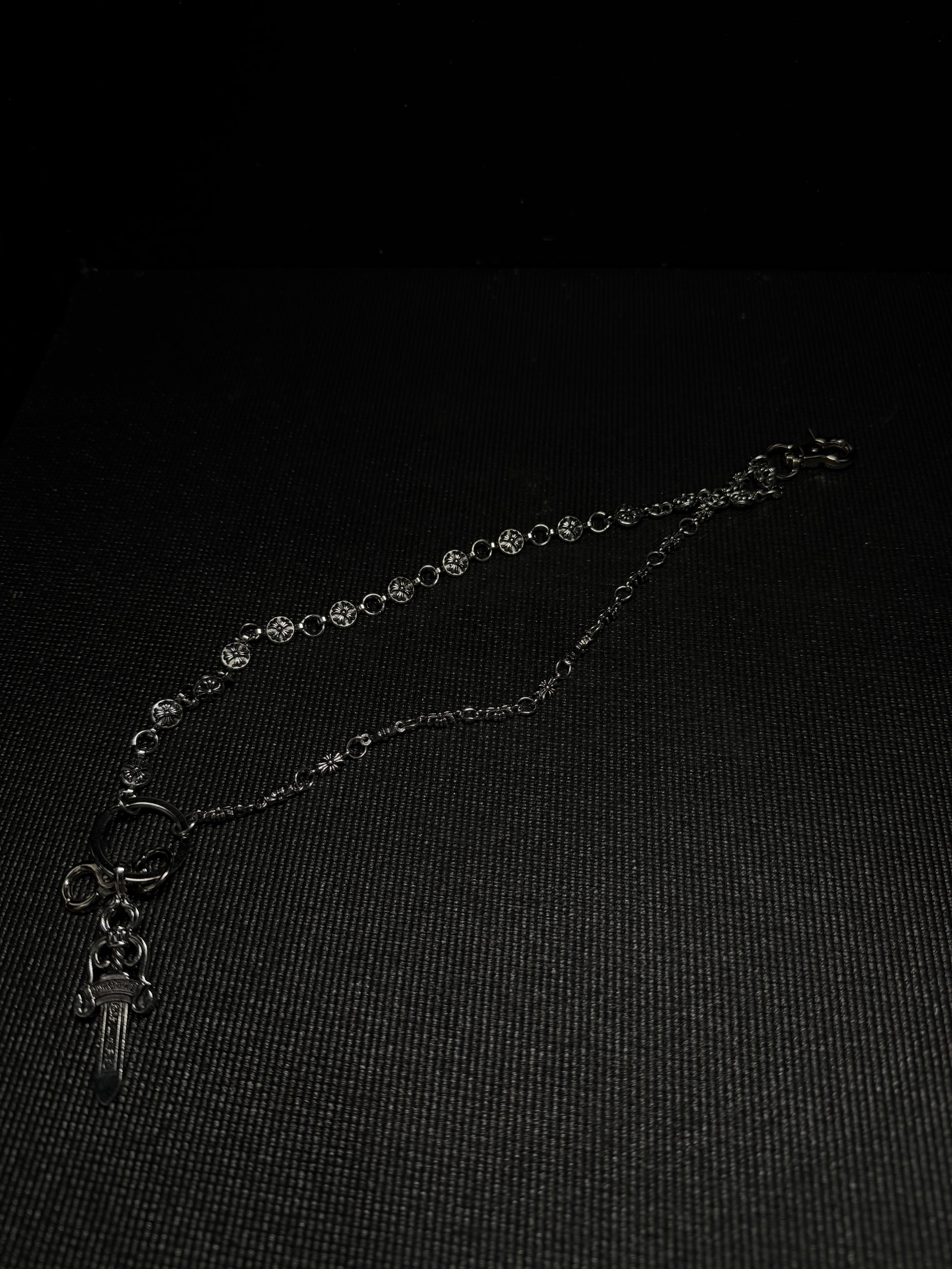 CHROME HEARTS cadena para pantalon