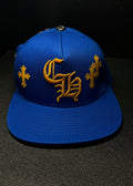 CHROME HEARTS gorra azul