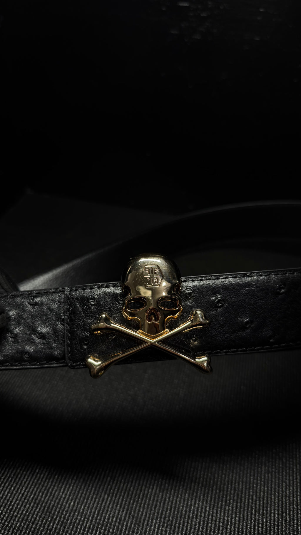 PHILIPP PLEIN cincho negro