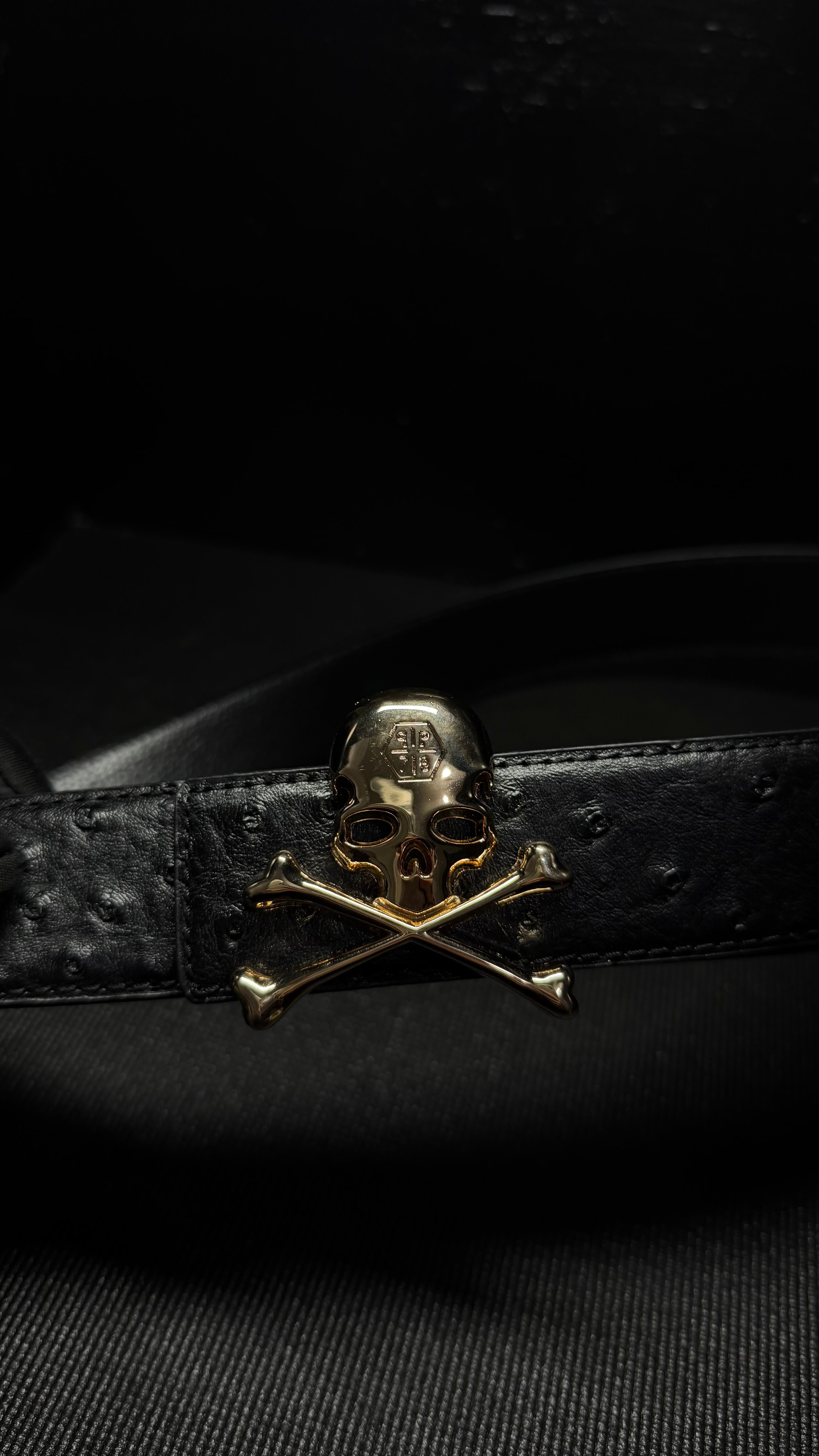 PHILIPP PLEIN cincho negro