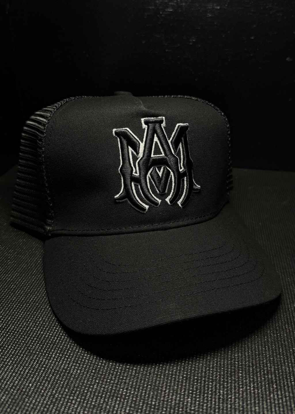 AMIRI LOGO Gorra negra