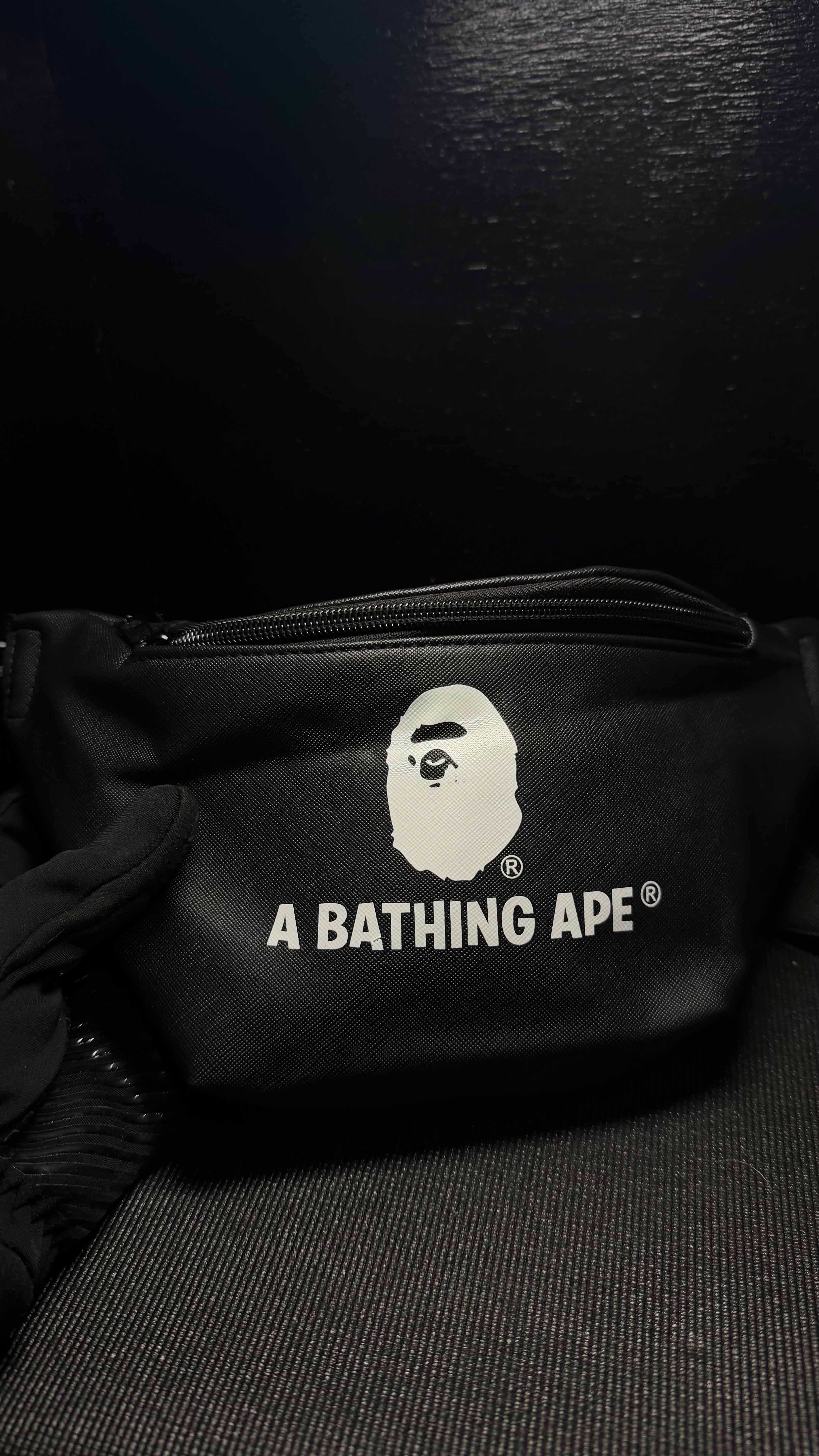 BAPE bolso negro