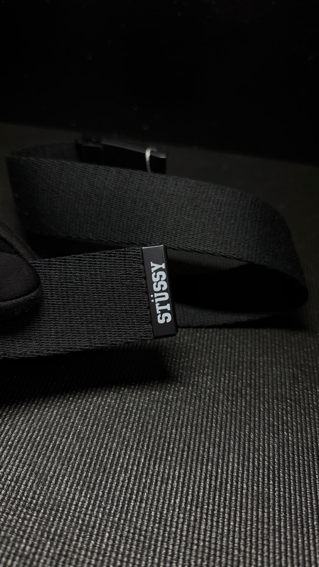 STUSSY cincho negro