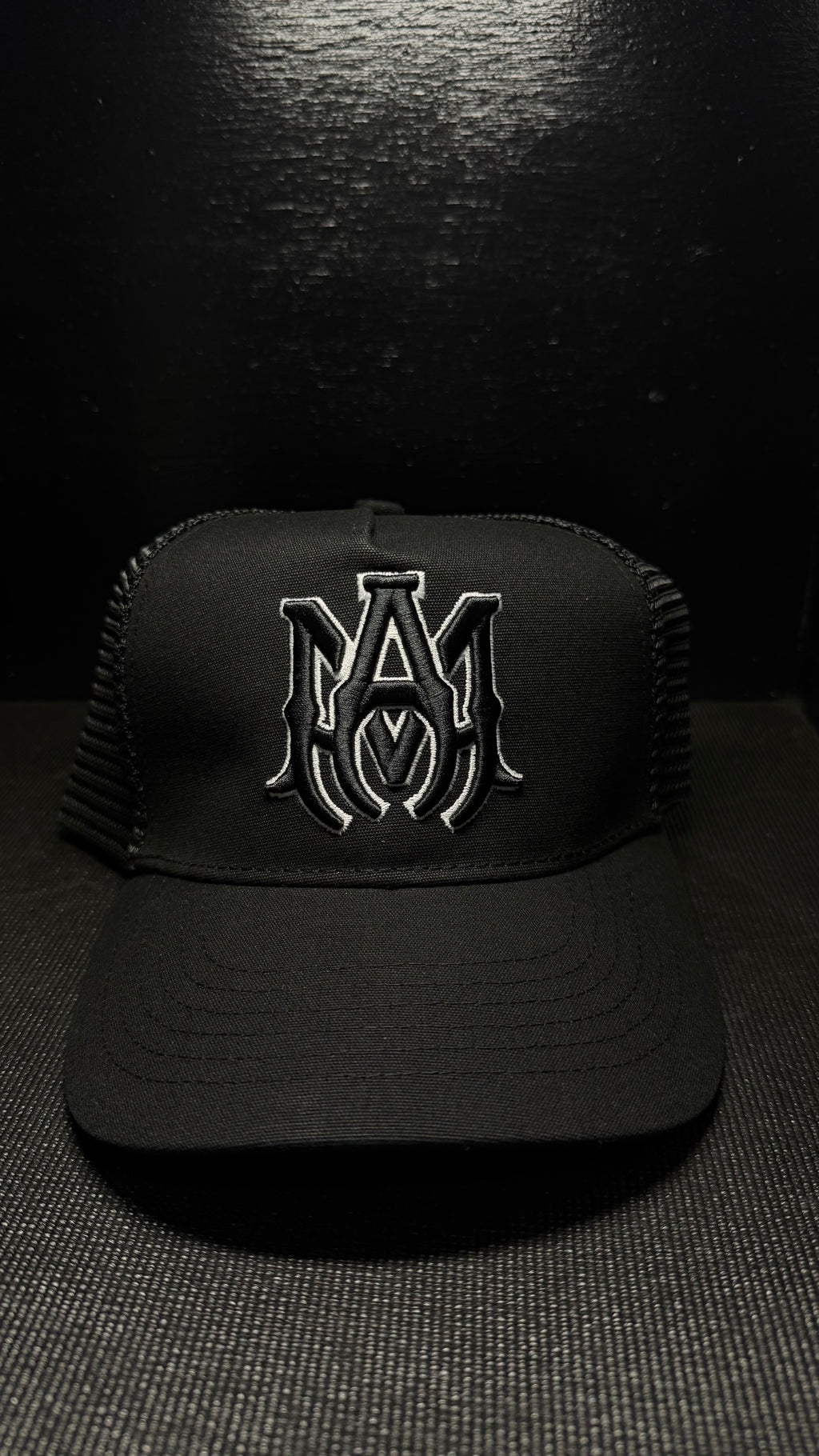 AMIRI LOGO Gorra negra