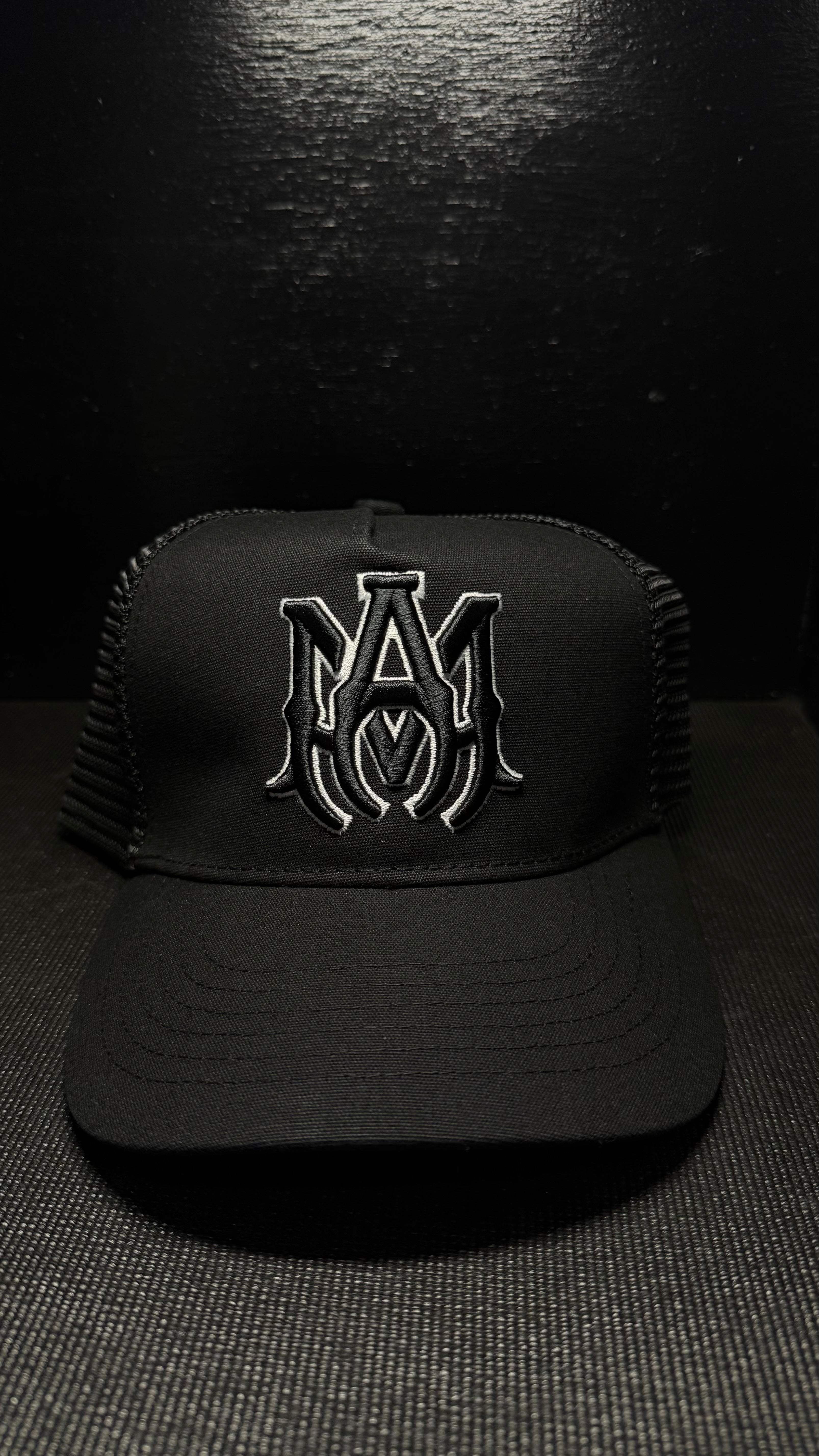 AMIRI LOGO Gorra negra