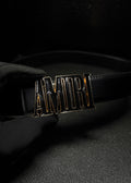 AMIRI LOGO Cincho negro