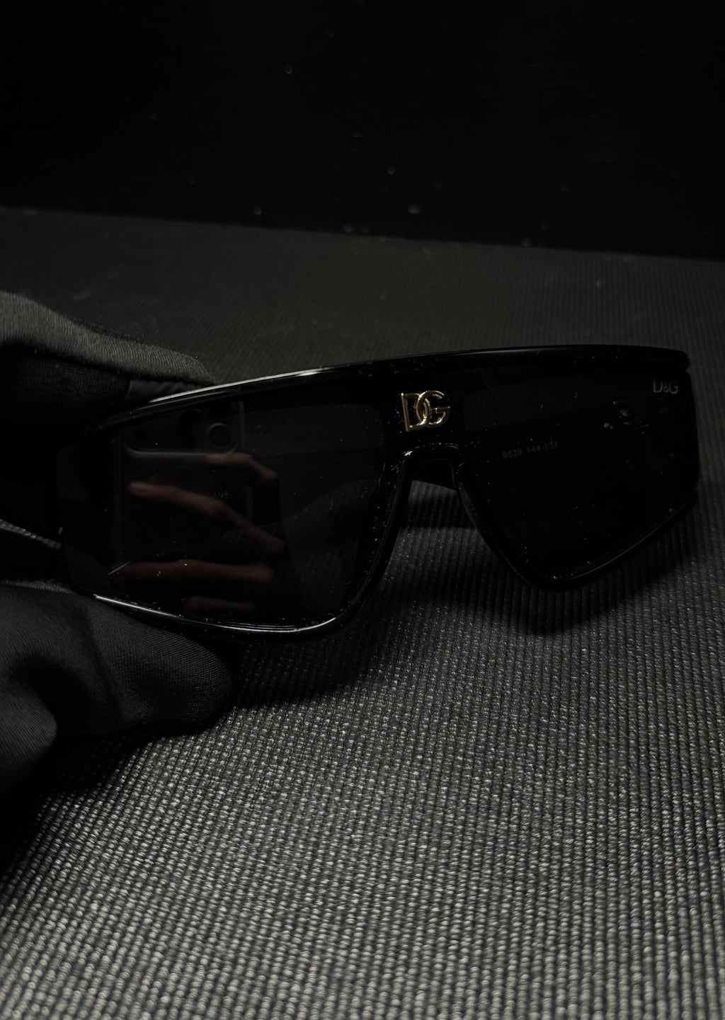 DOLCE & GABBANA gafas negro
