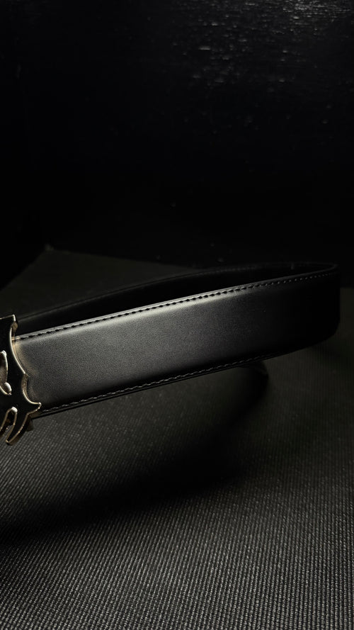 AMIRI cincho Logo DORADO