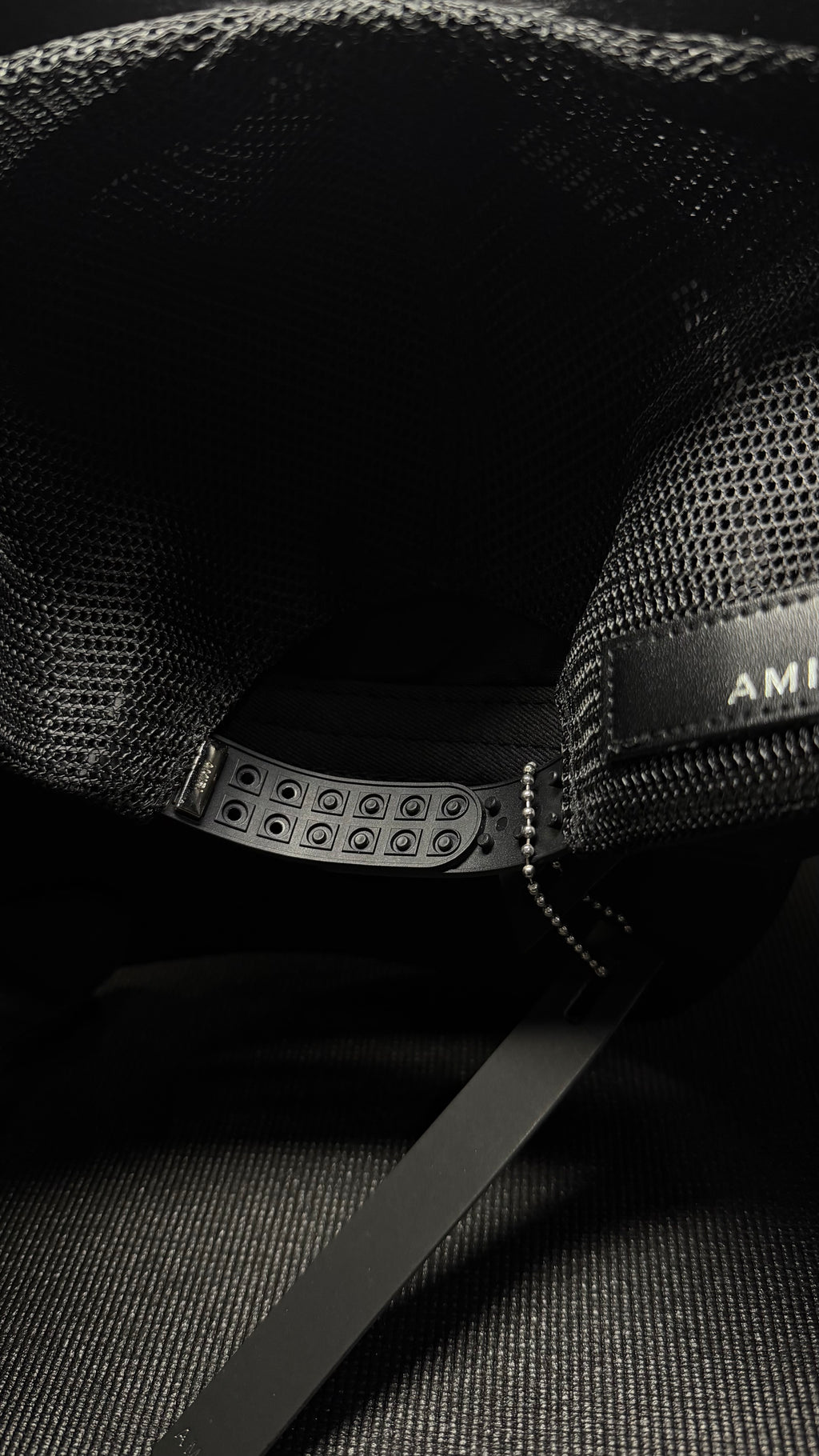 AMIRI LOGO Gorra negra