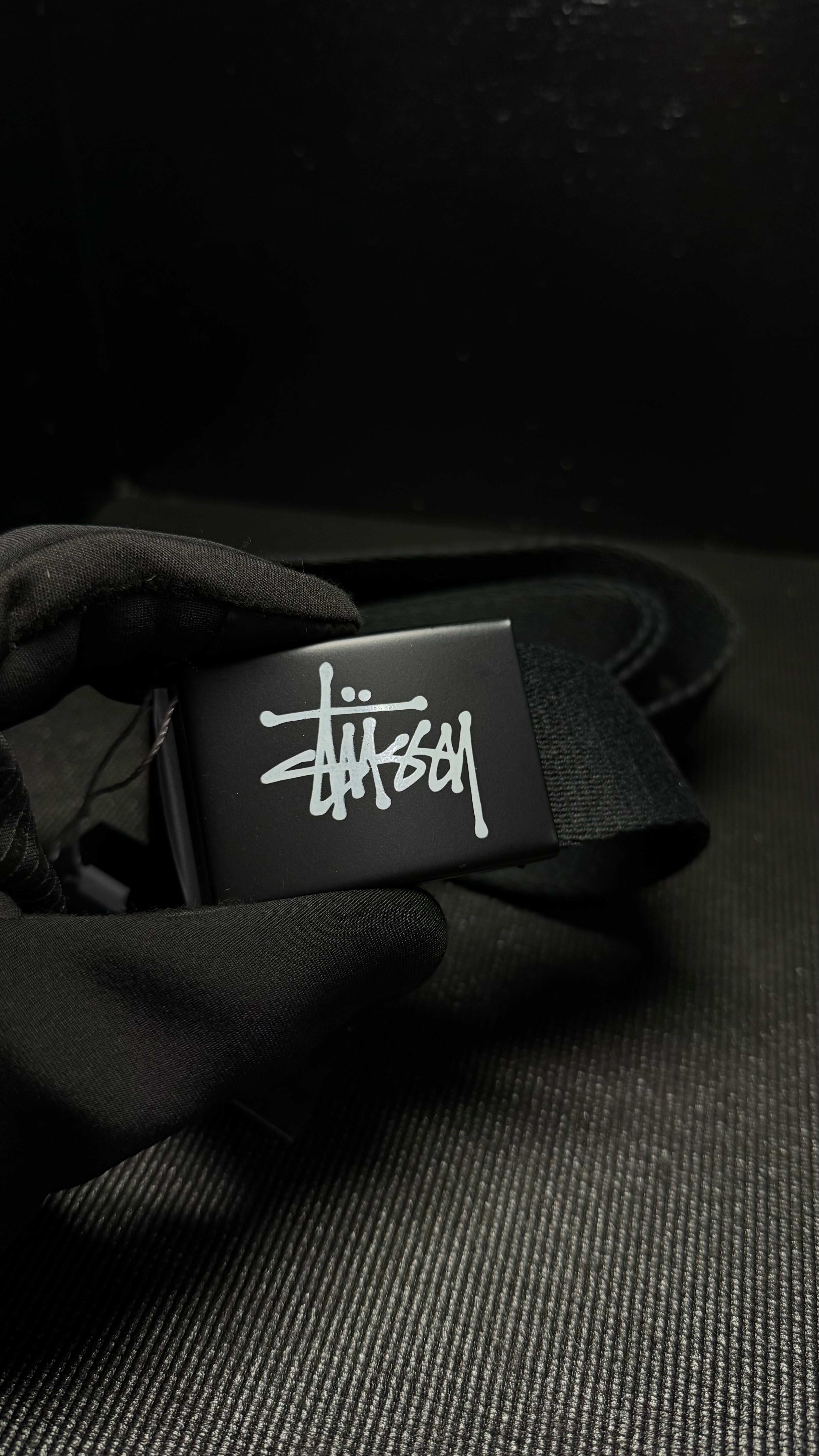 STUSSY cincho negro