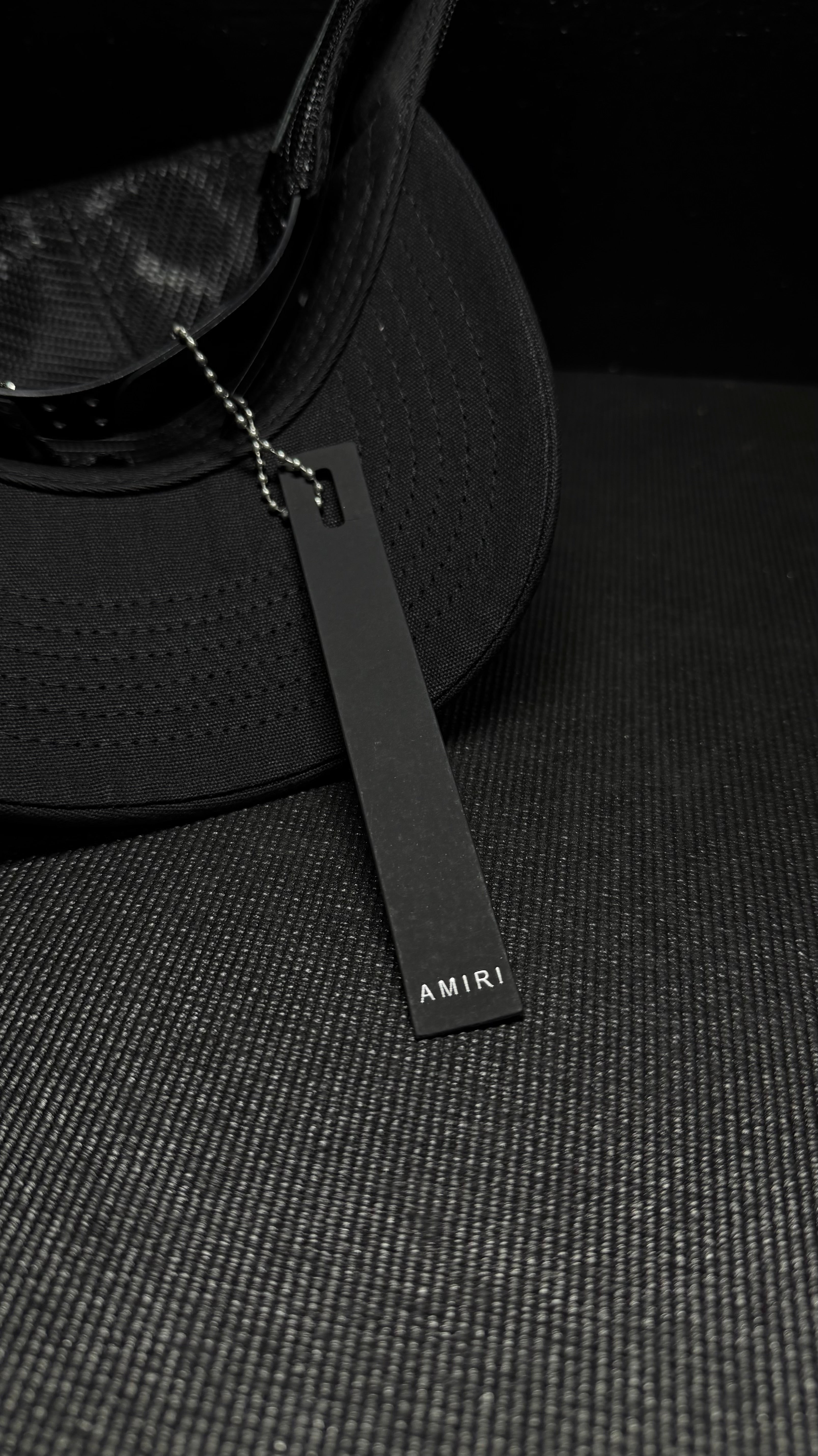 AMIRI LOGO Gorra negra