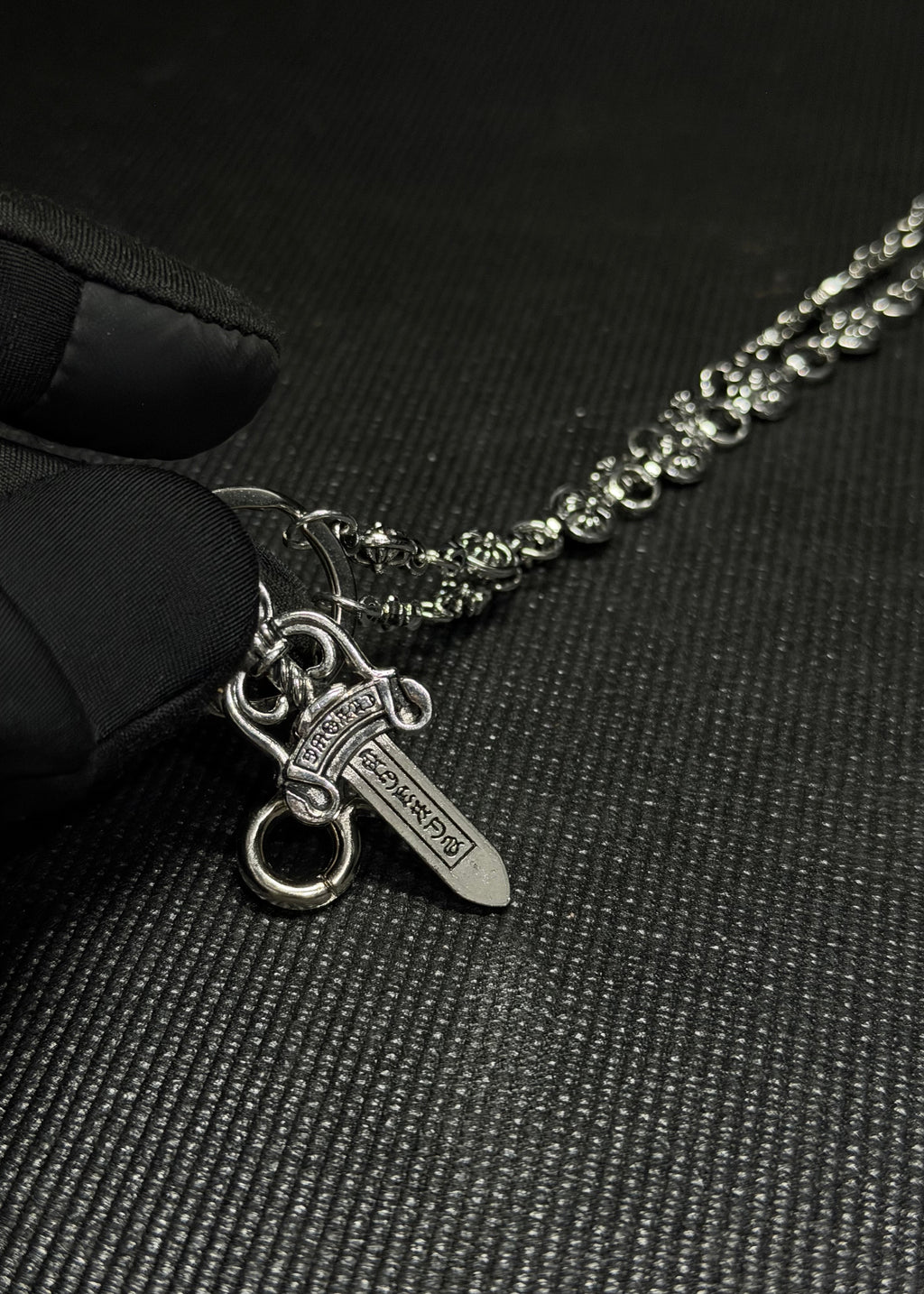 CHROME HEARTS cadena para pantalon