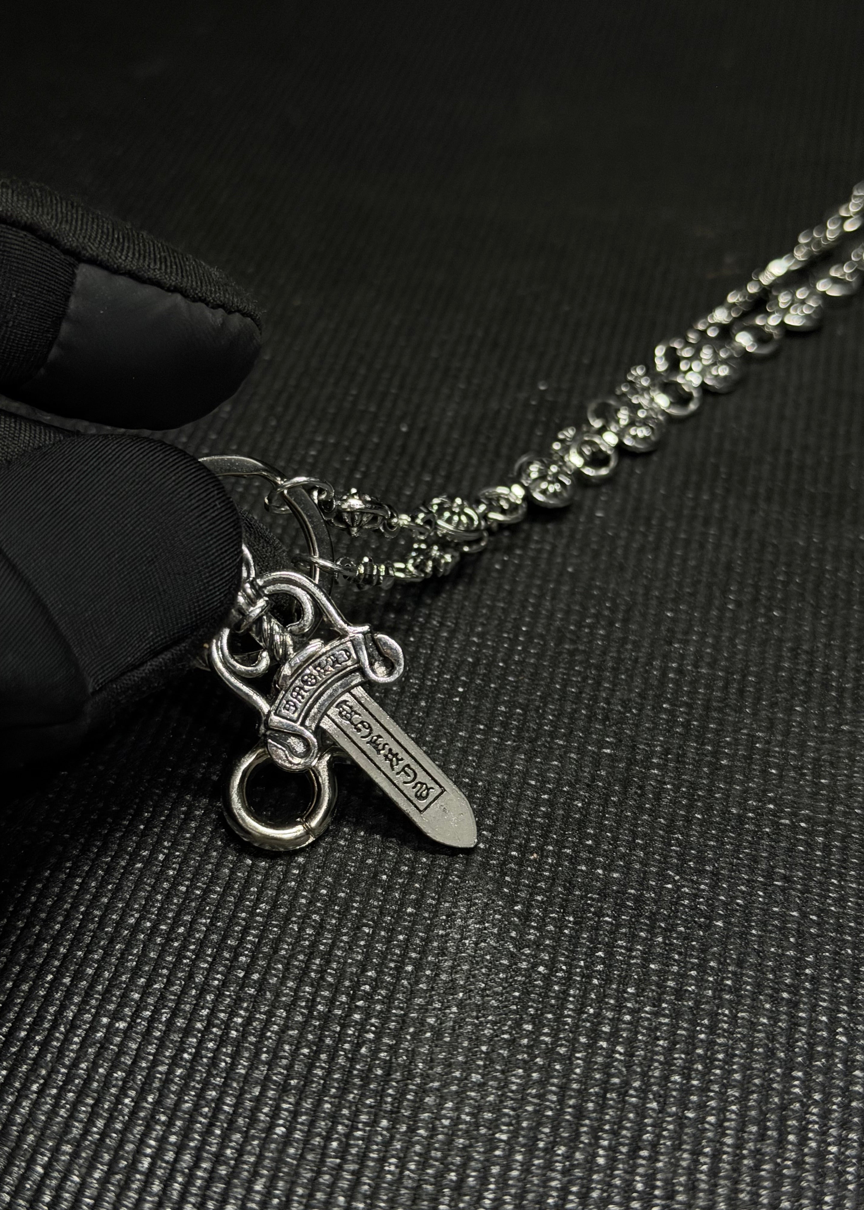 CHROME HEARTS cadena para pantalon