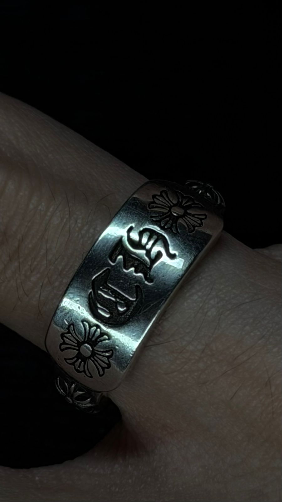 CHROME HEARTS anillo nuevo
