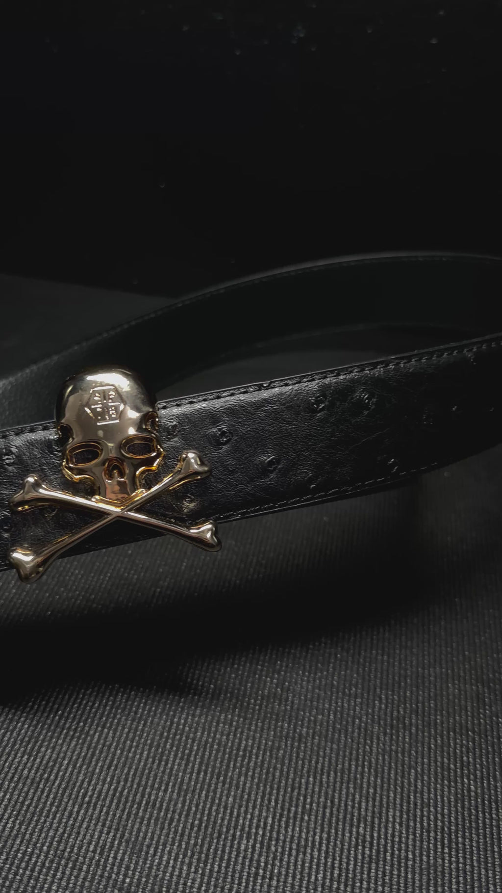 PHILIPP PLEIN cincho negro