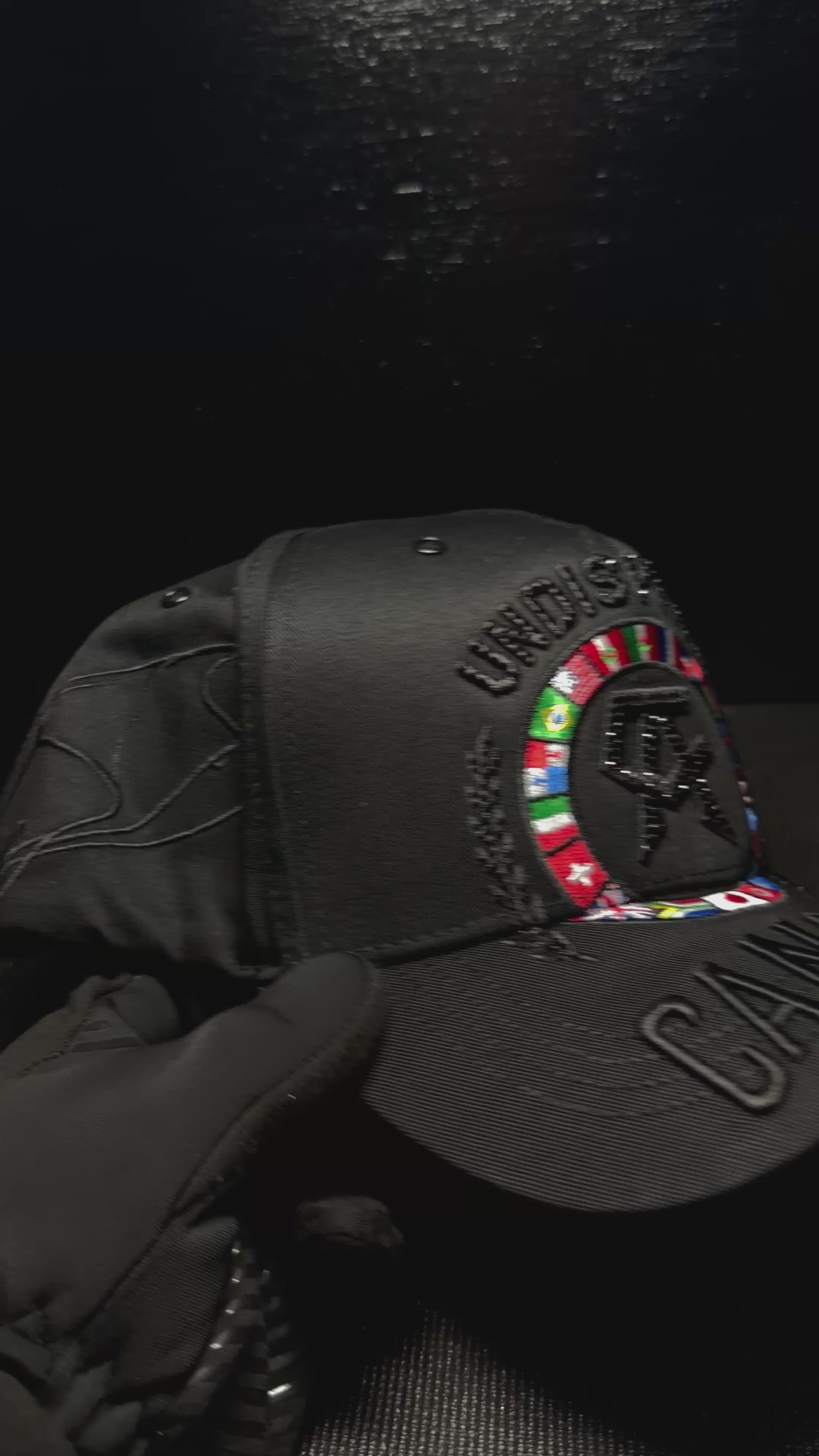 DANDY HATS CANELO gorra negra