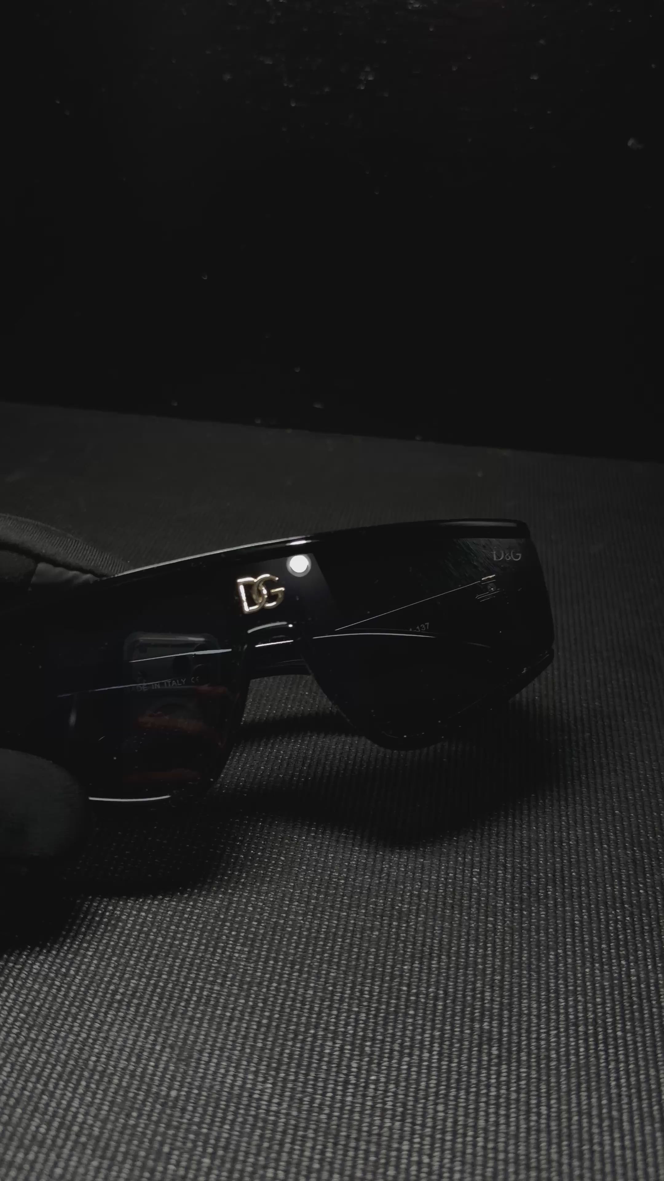 DOLCE & GABBANA gafas negro