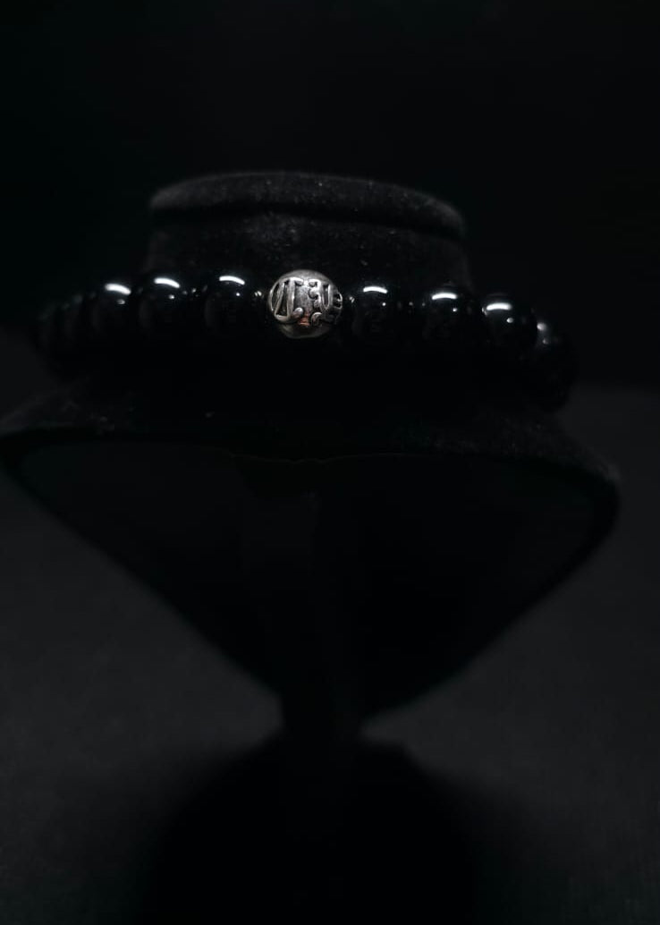 CHROME HEARTS pulsera negra